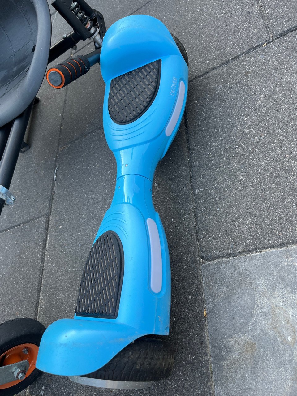 Denver hoverboard met kart