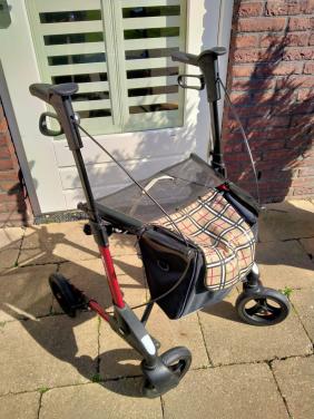 Rollator Trophy rood