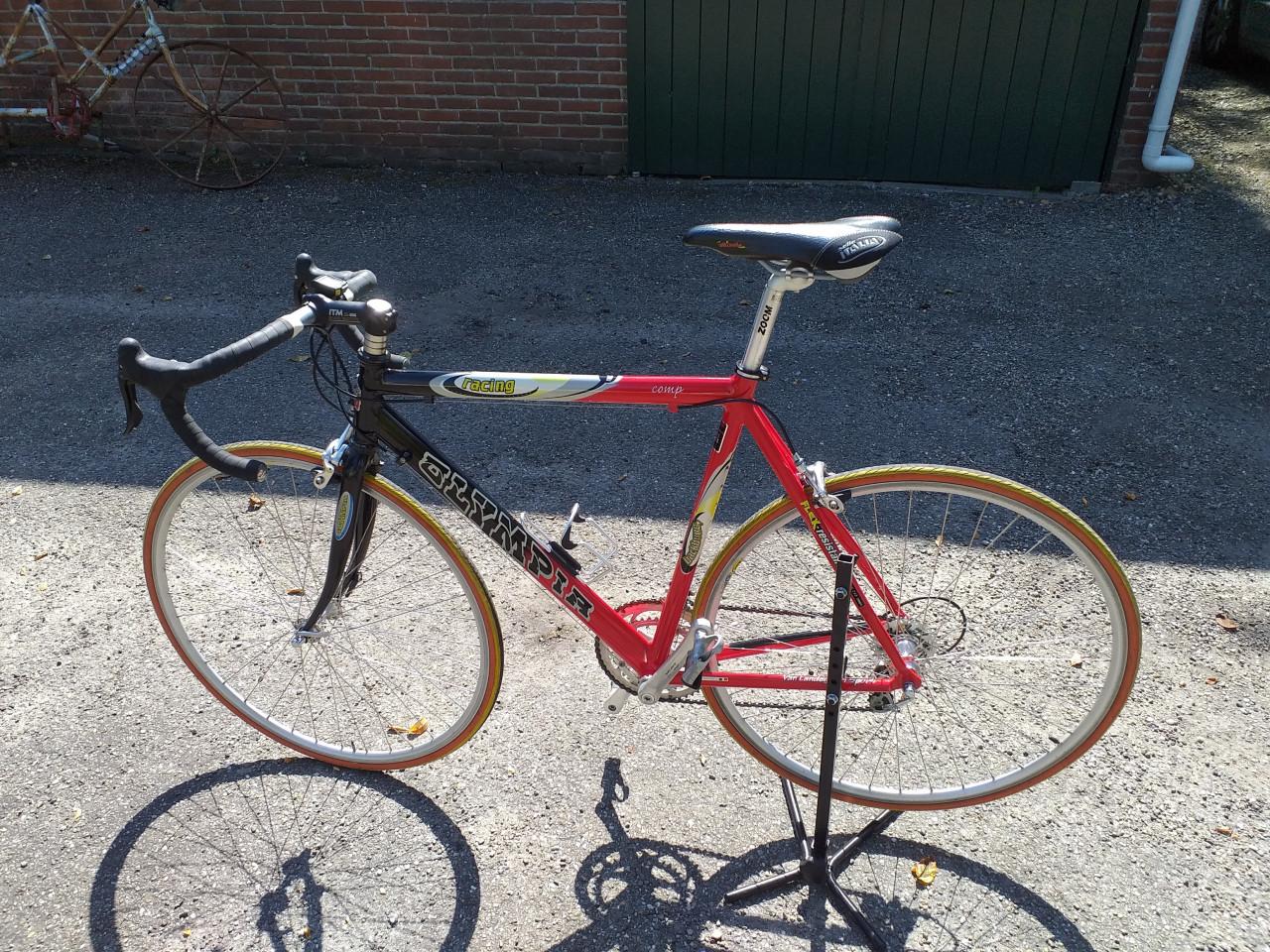 """"MOOIE NOG NIEUWE """OLYMPIA KOERSFIETS ITALIAANS""""