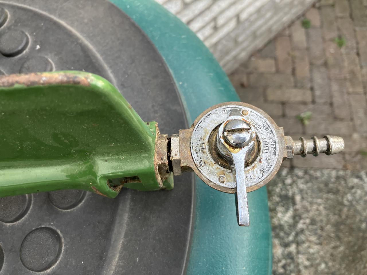 Grote gasbrander, kookpit