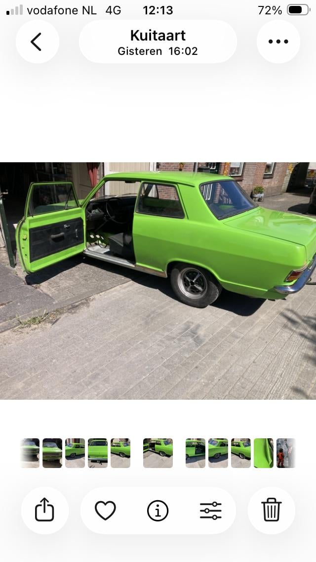 Opel kadett b 1200   1968