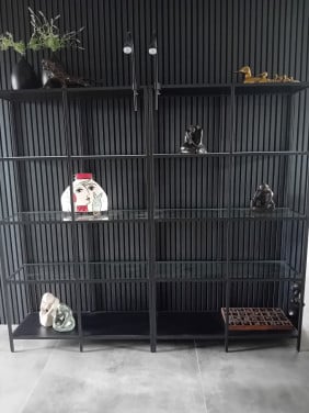 2 vitrine kasten