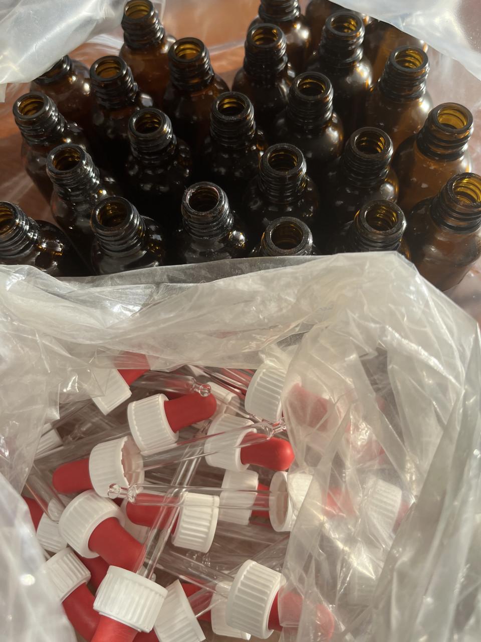 25 pipetfles (met pipet) a 5cl