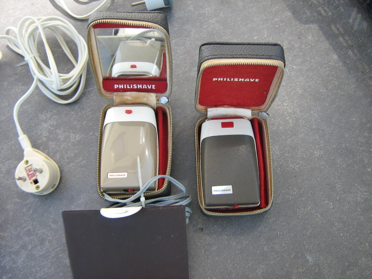 Vintage/retro elektrische scheerapparaten