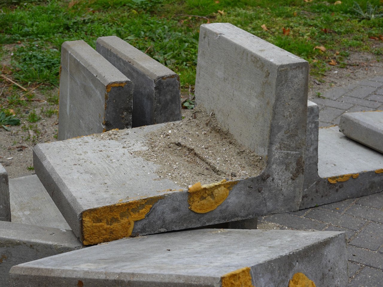 Betonnen keerwand te koop