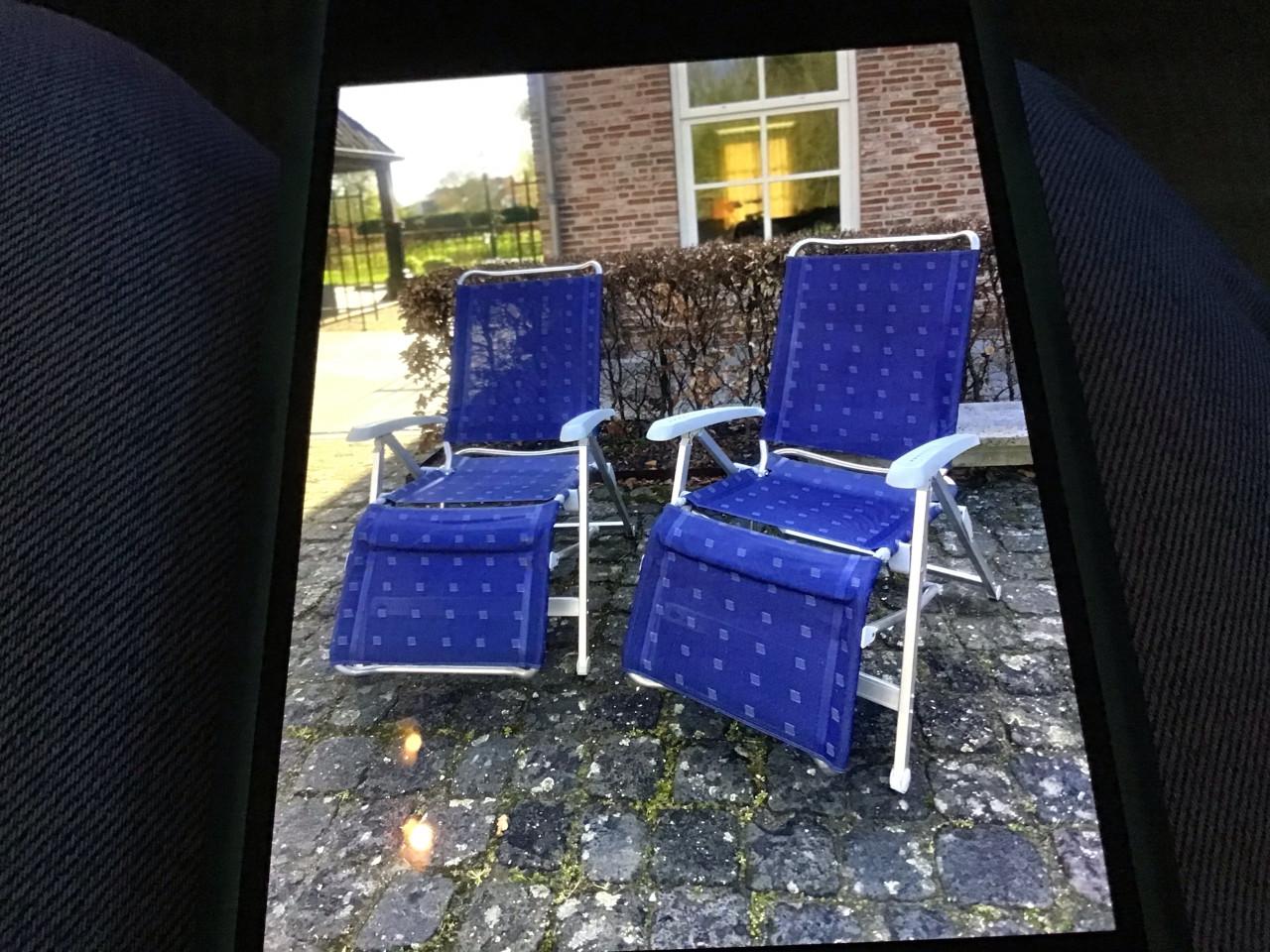 Twee tuinstoelen merk Dukdalf