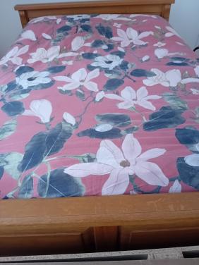 2 persoonsbed met schotelbodem