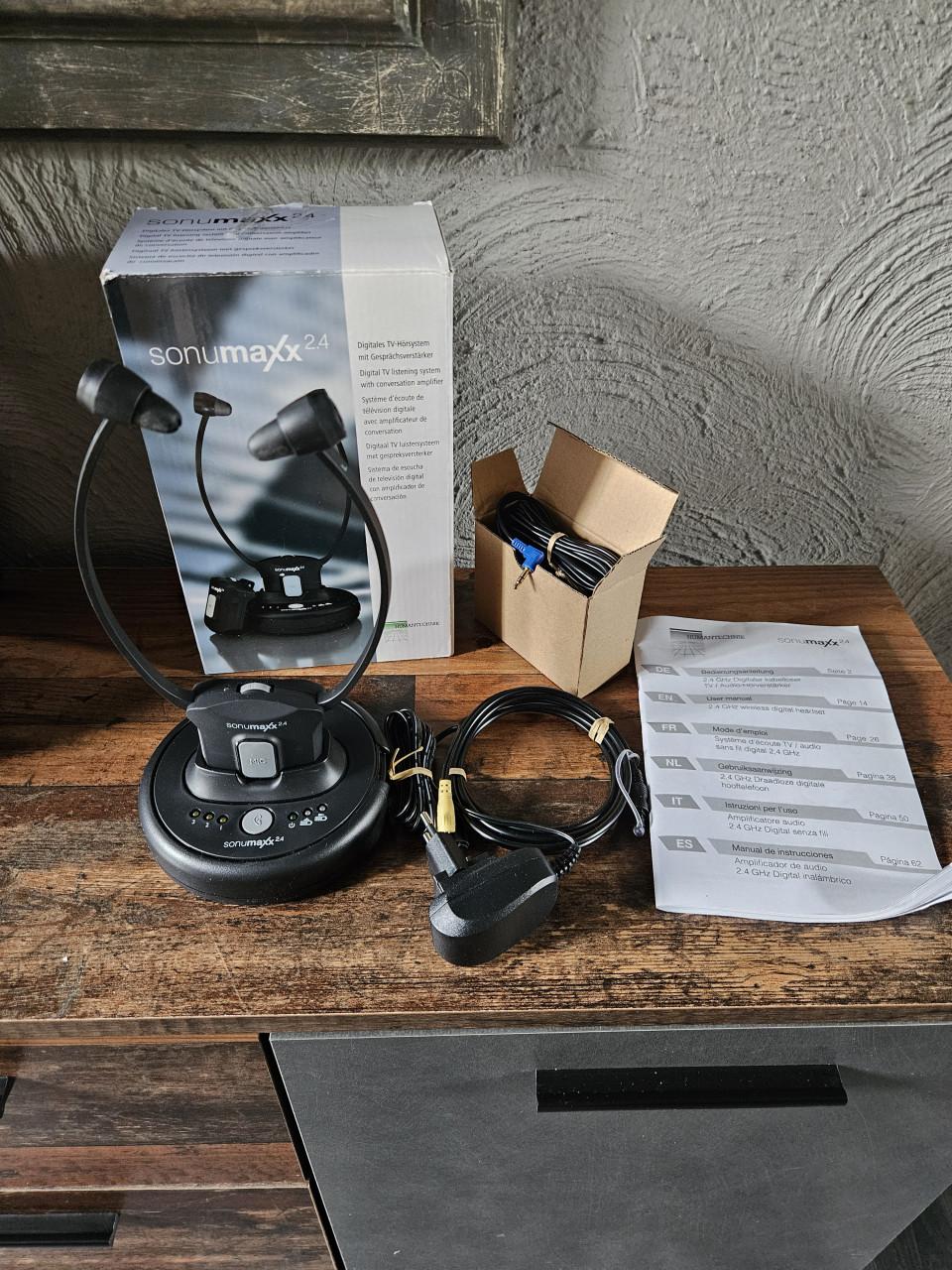 Nieuwe Humantechnik sonumaxx 2.4 Digitale TV Luisterhulp