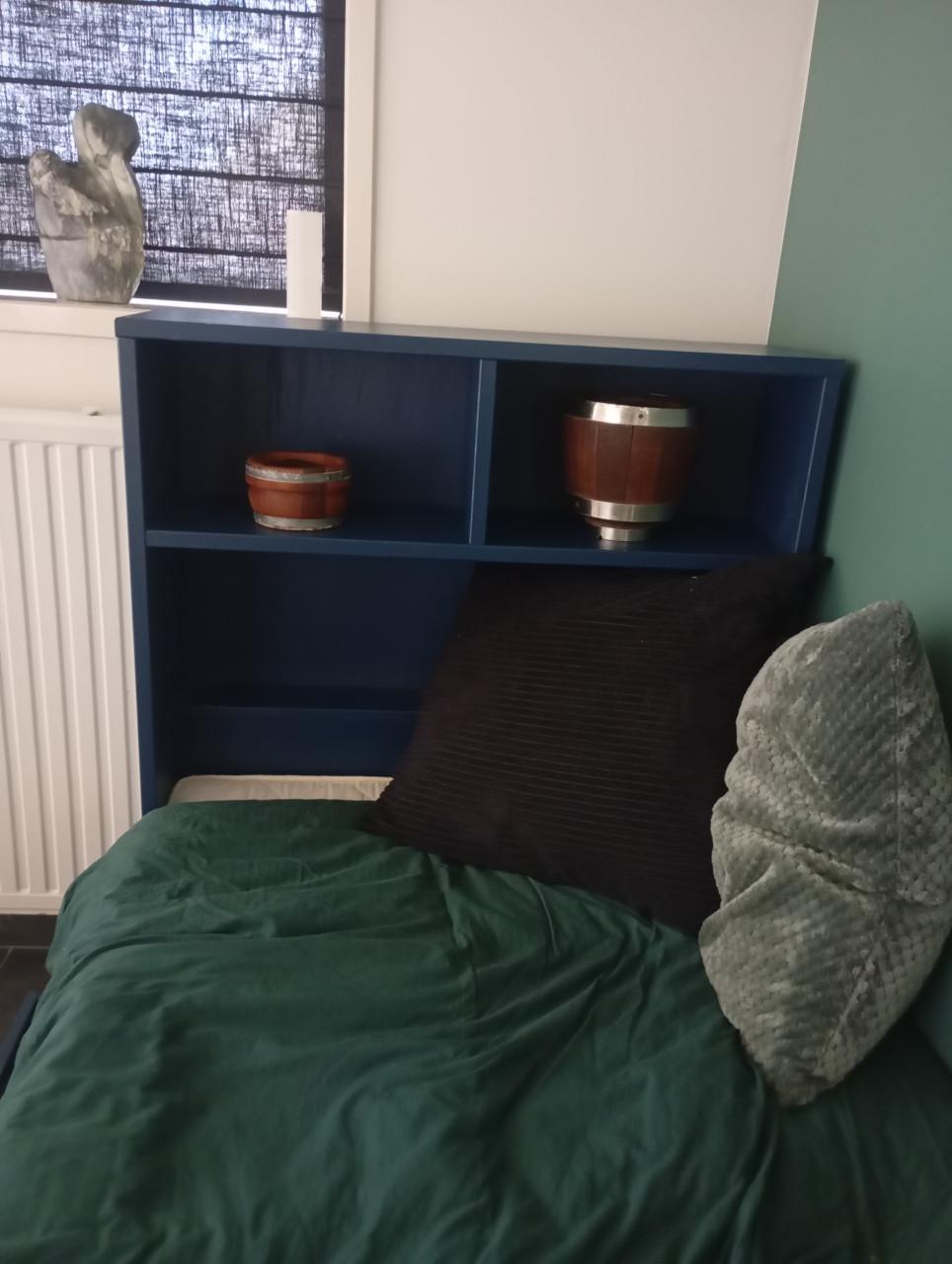 Bed blauw