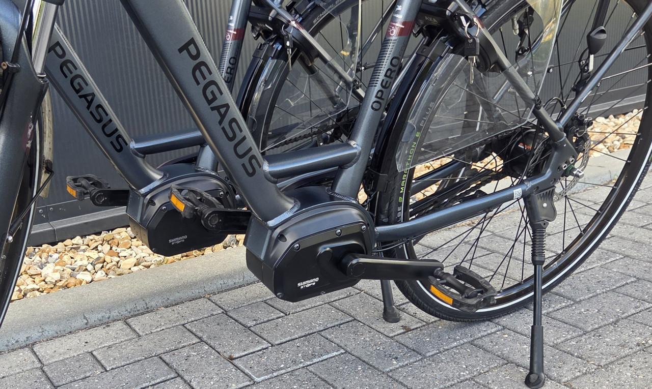 Mooie set Pegasus Opero Evo 5 Di2 Luxe  hybride  418Wh accu 50cm
