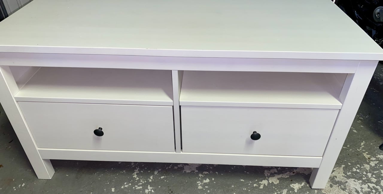 IKEA HEMNES tv meubel wit
