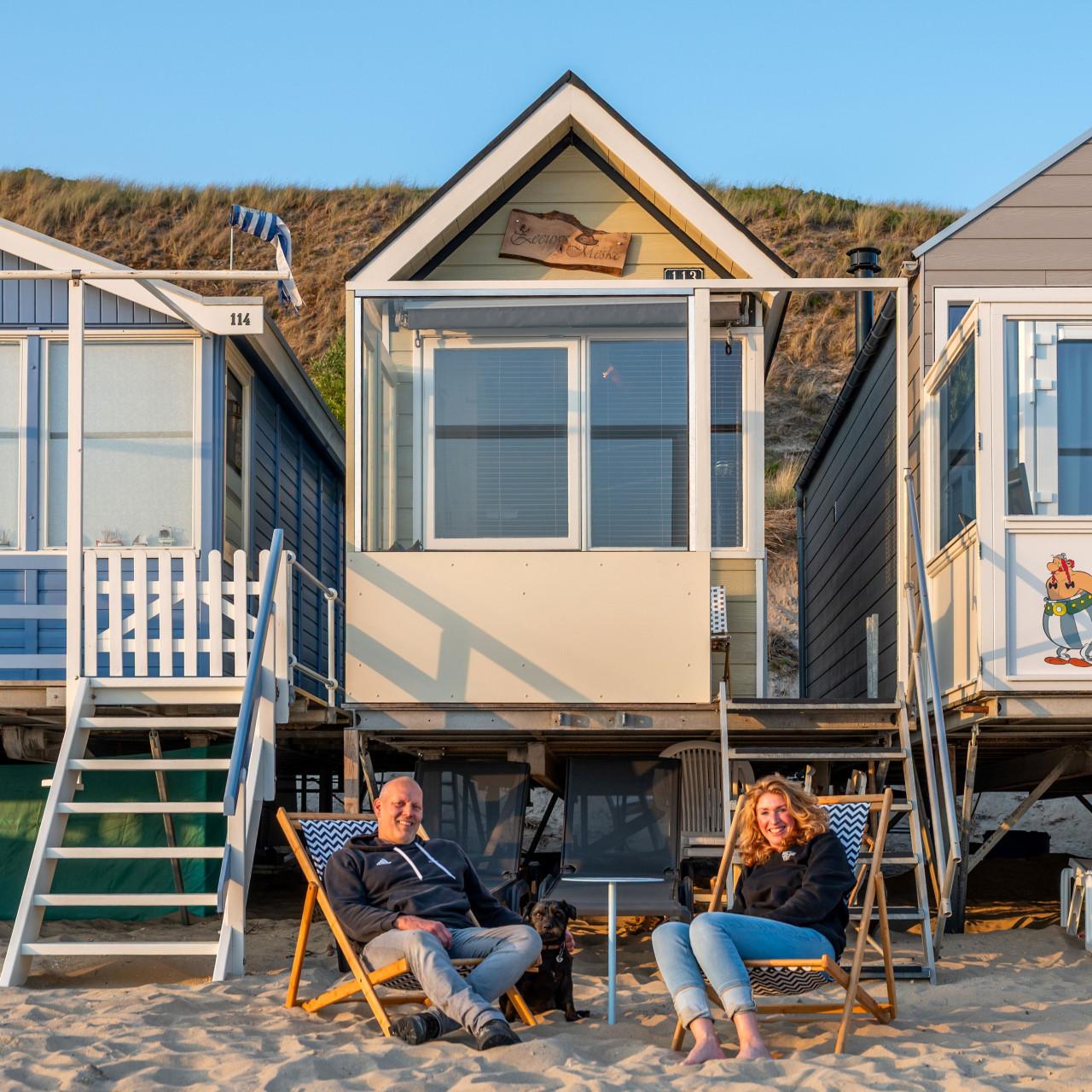 Strandhuisje dishoek te huur (14-16 sept)
