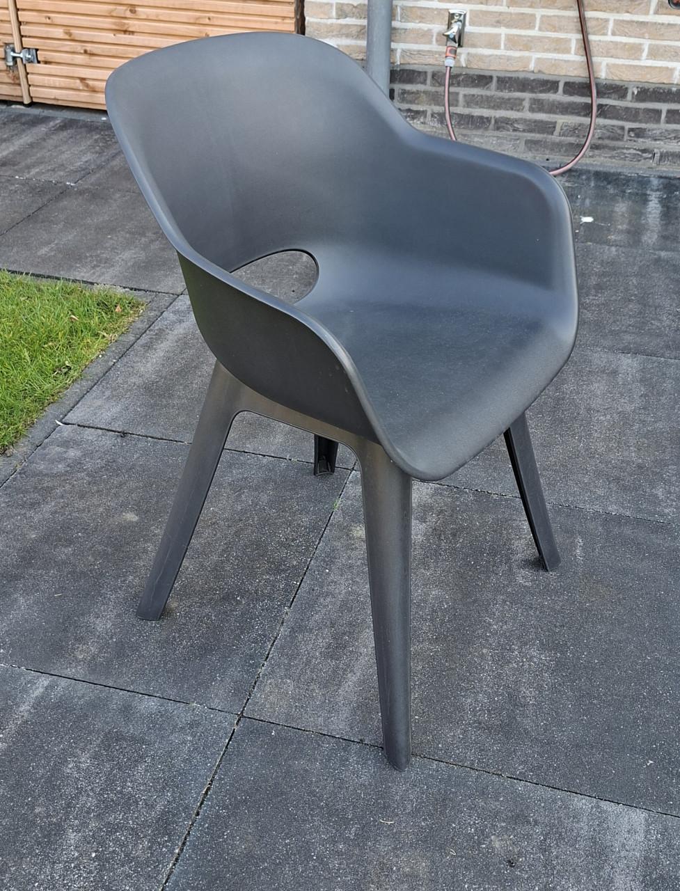 Allibert tuinstoelen – 6 stuks – kuipstoelen