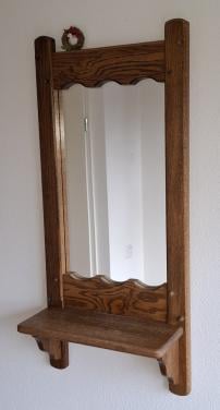 Wandspiegel met plankje