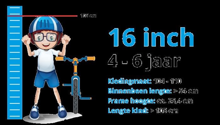 🚲 Puky 16 inch Kinderfiets – Handrem & Terugtraprem 💙