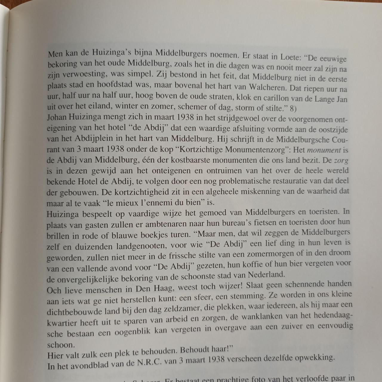 Door de ogen van Huizinga