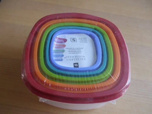 Te koop set voorraaddozen.(nieuw).