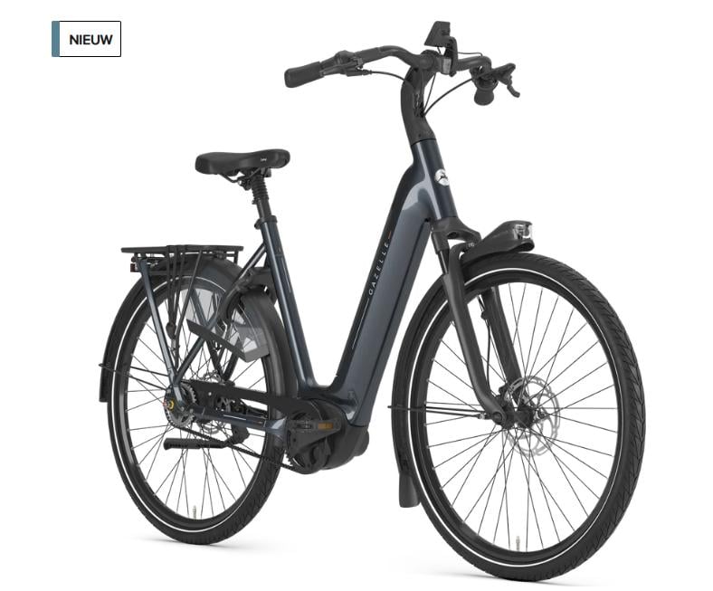 Gazelle Grenoble C5 met belt aandrijving en Bosch midden motor