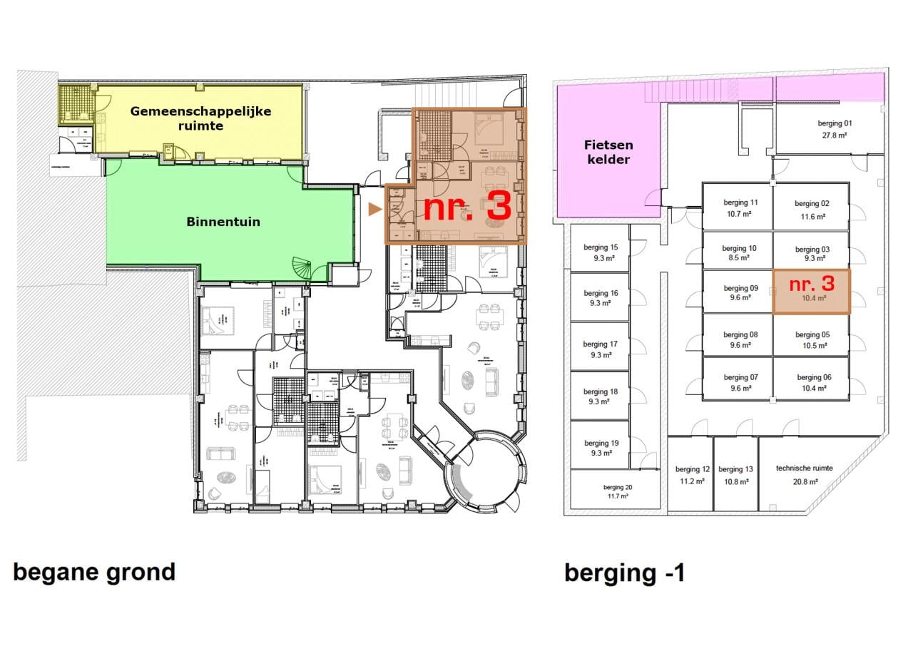 Te huur in centrum Middelburg een luxe loft met berging