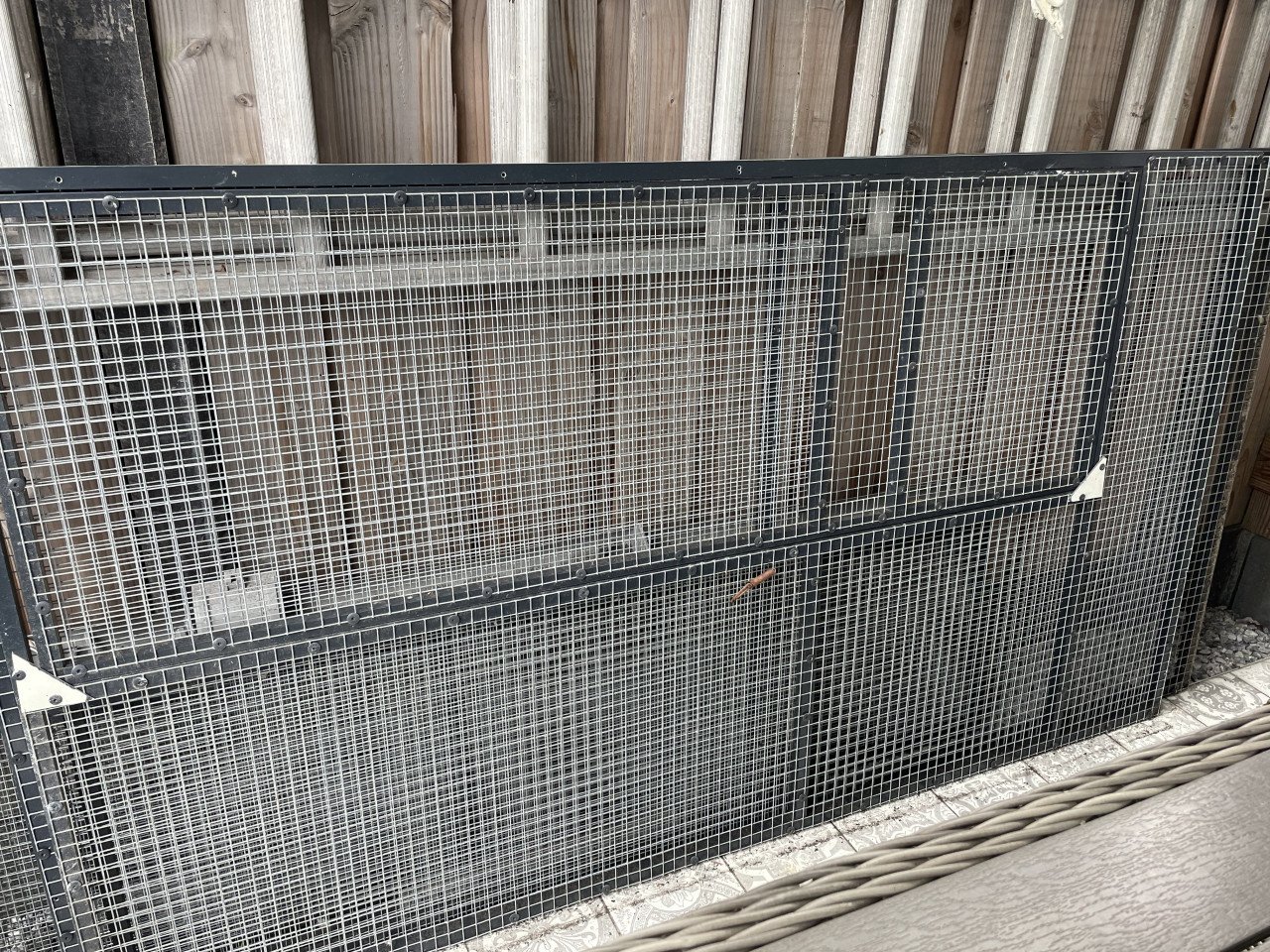 Panelen vogel kooi