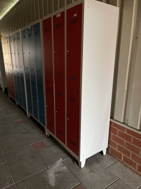 Kledingkastjes zo genaamde lockertjes