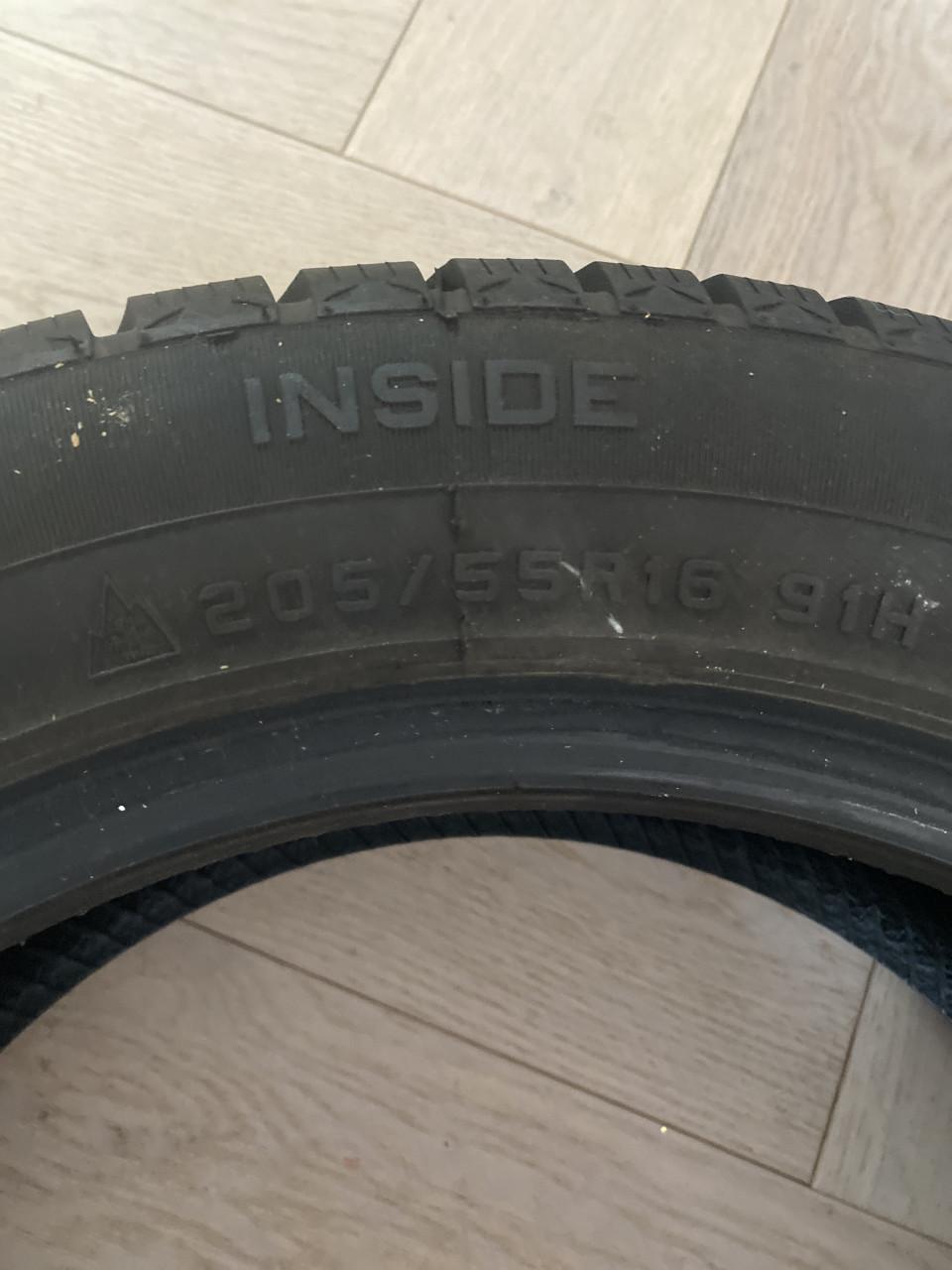 4x Winterbanden (205/55 R16) Hifly te koop