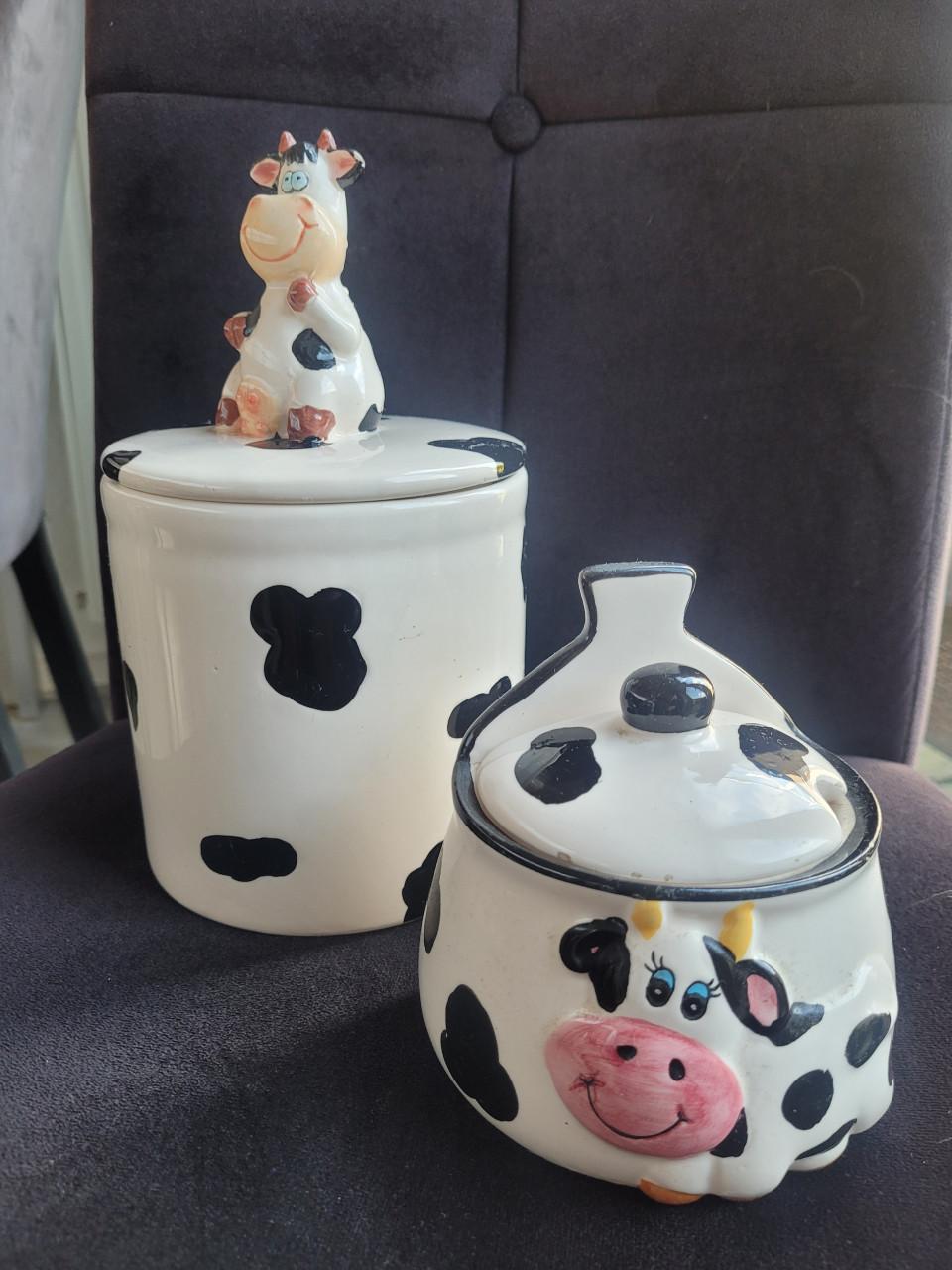 Aardewerk potten koe