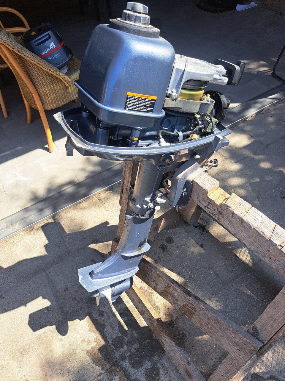 Buitenboordmotor  4 pk yamaha 2takt