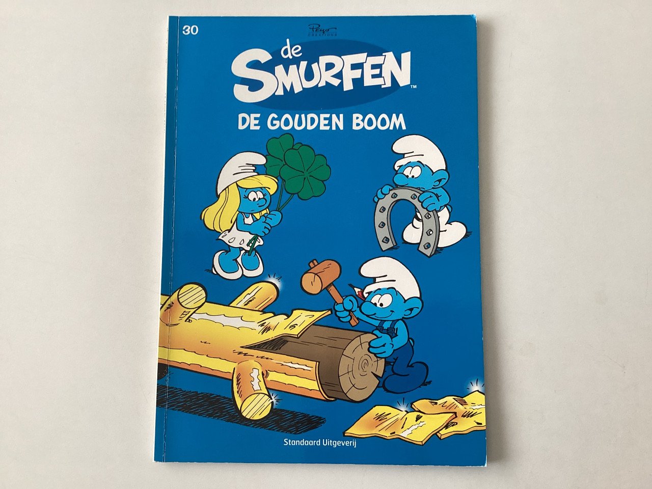 Verschillende stripboeken. Dan Cooper, Lambik, Smurfen, Tommy Riley etc.