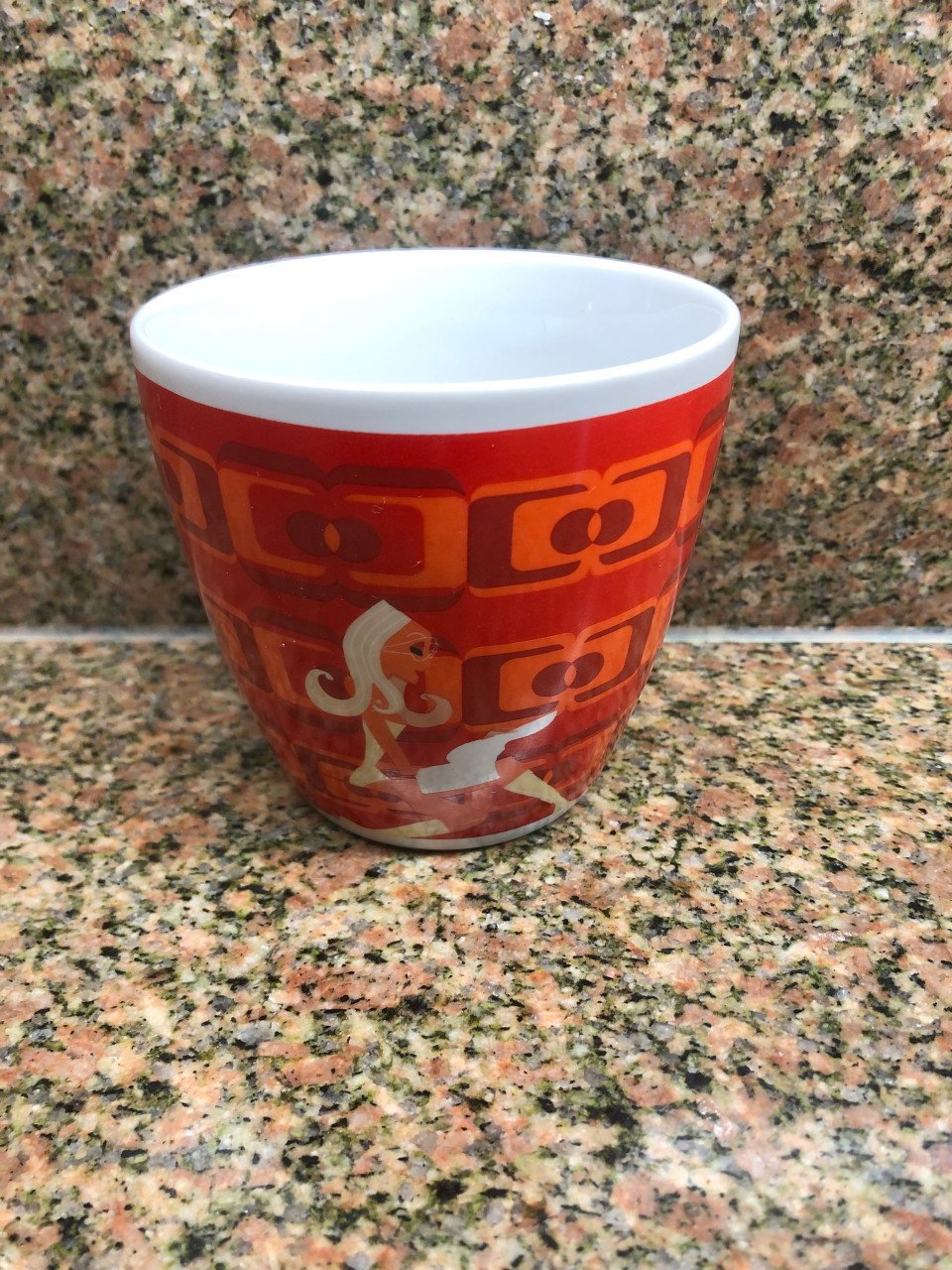 Leuke beker van het merk Douwe Egberts.