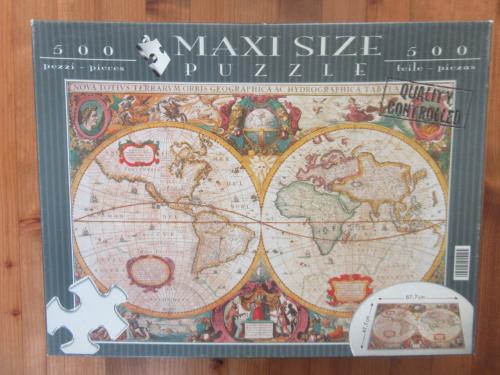Mooie volledige puzzel van 500 stukjes, zo goed als nieuw