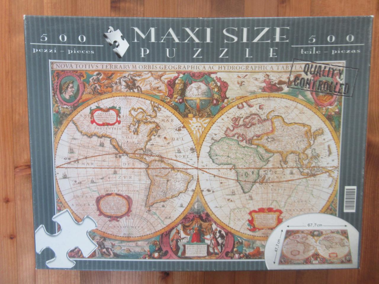 Mooie volledige puzzel van 500 stukjes, zo goed als nieuw