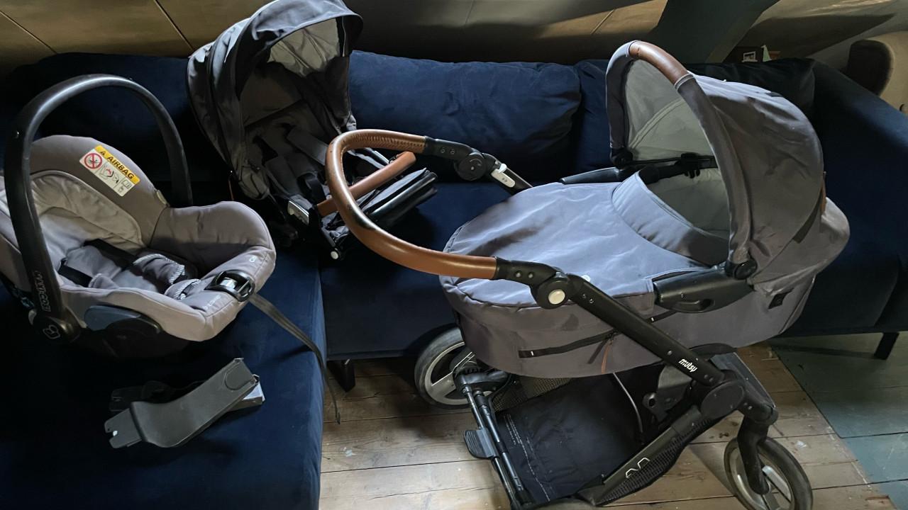 Kinderwagen Mutsy Evo (incl Maxi Cosi)