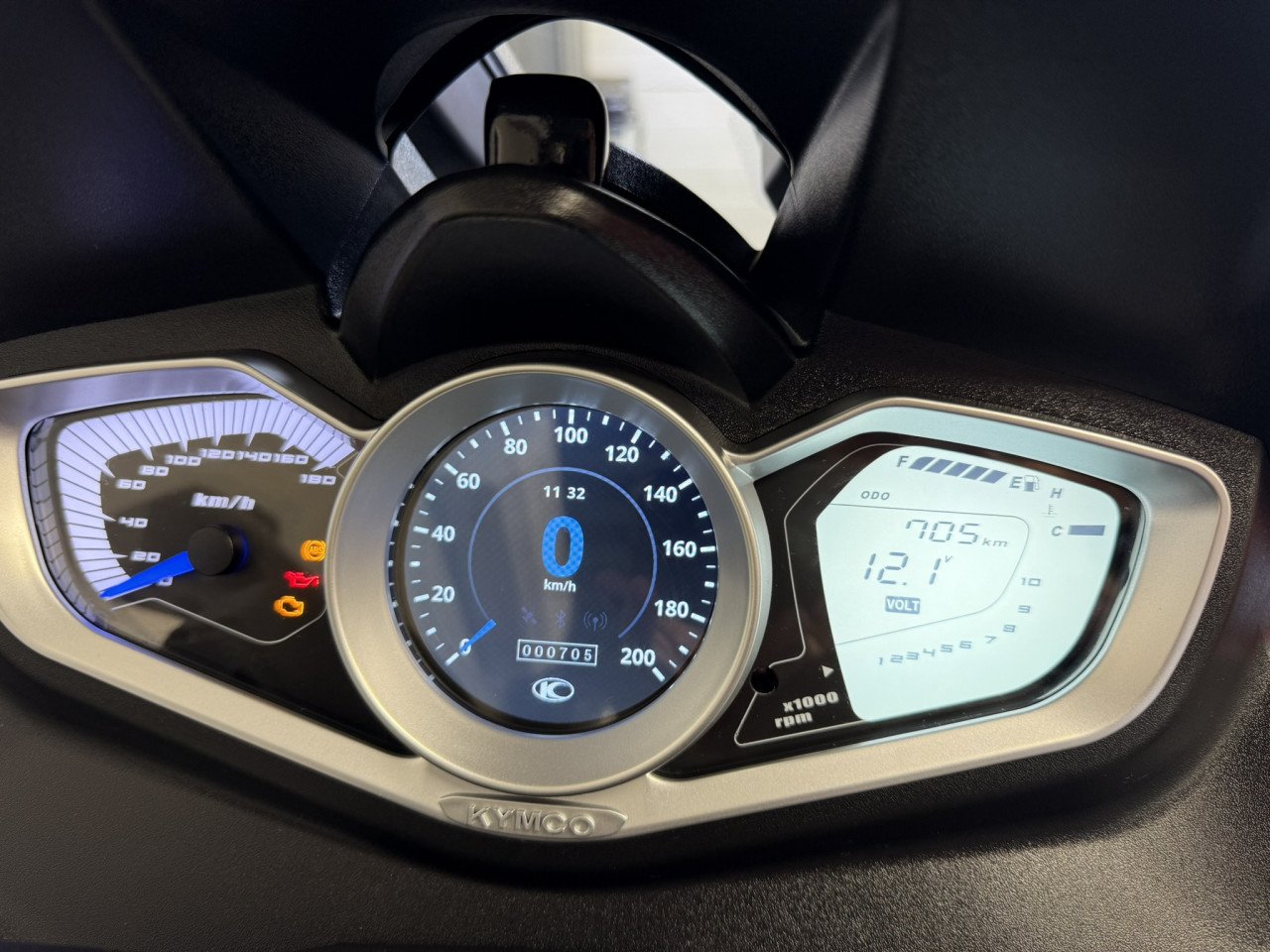 Gave Kymco Xciting S 400i motorscooter slechts 700km!