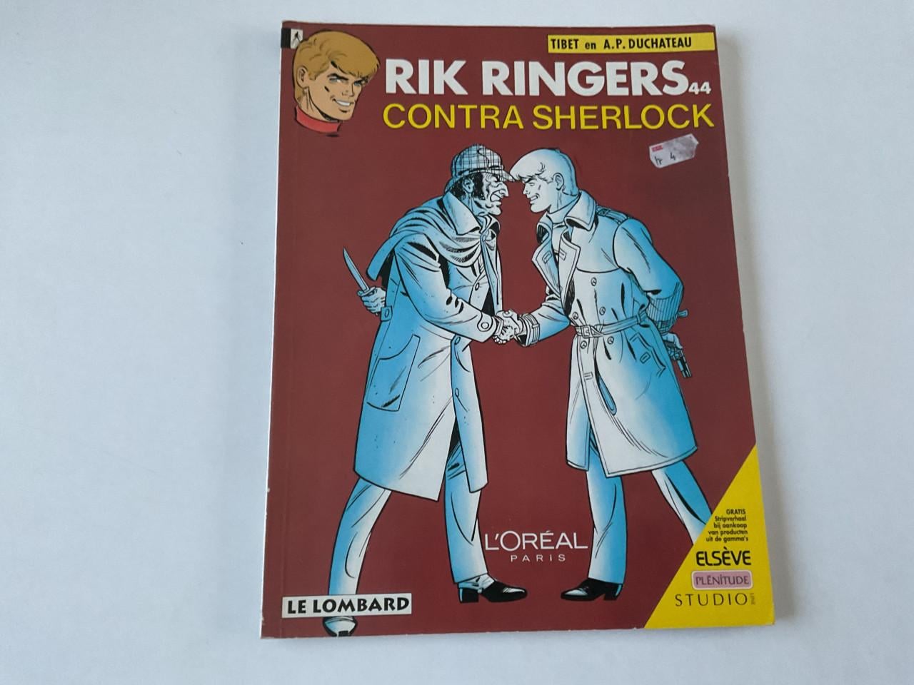 Rik Ringers.  Het monster van Zwartlo.   Contra Sherlock.  De zwarte dood.