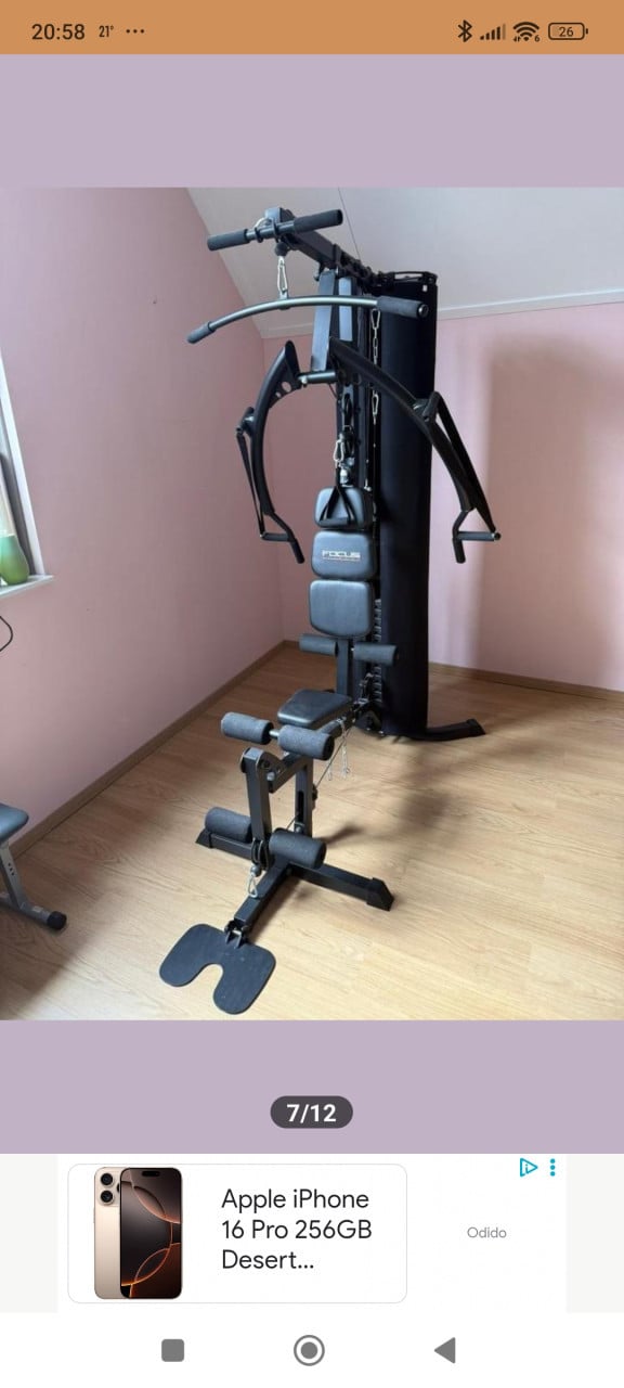 Te koop: Complete homegym / krachtstation Focus Fitness