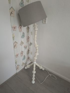 Unieke vintage IKEA lamp 18190 wit. Collectors item lamp.