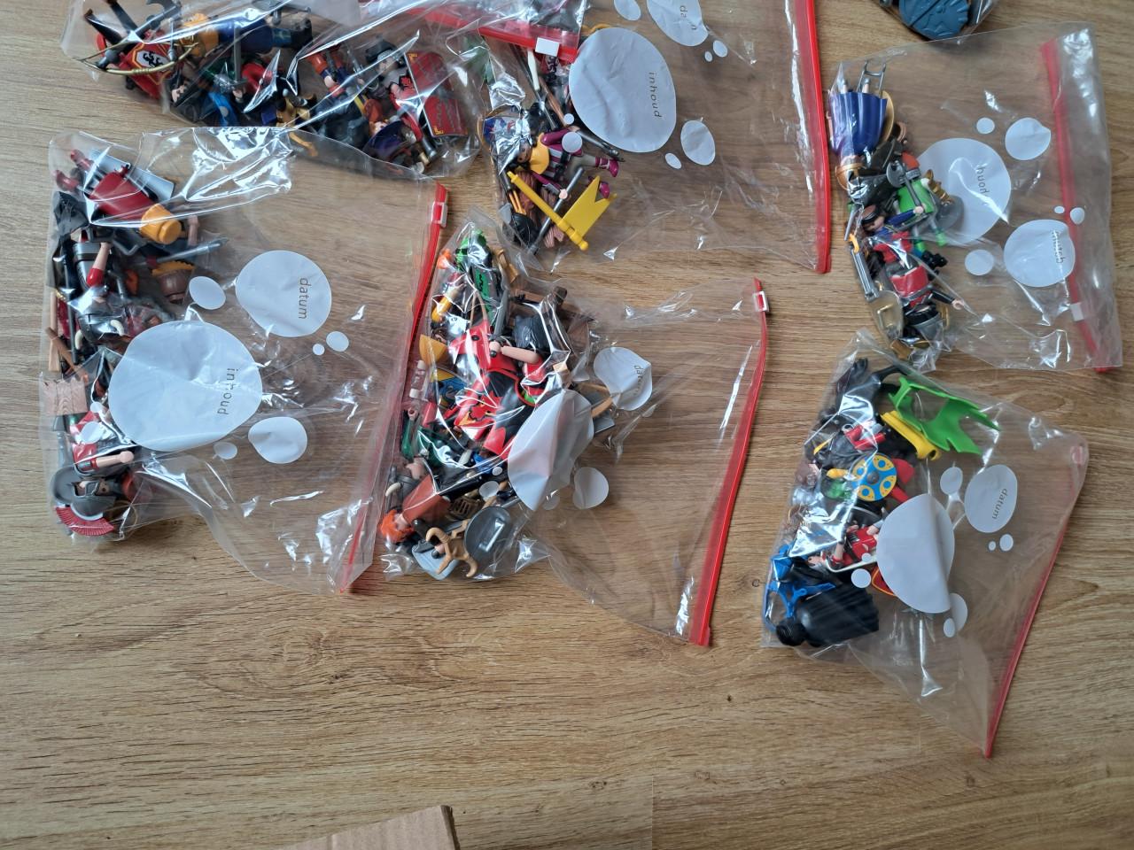 Playmobil aanvullingszakje (Zelf samengesteld)