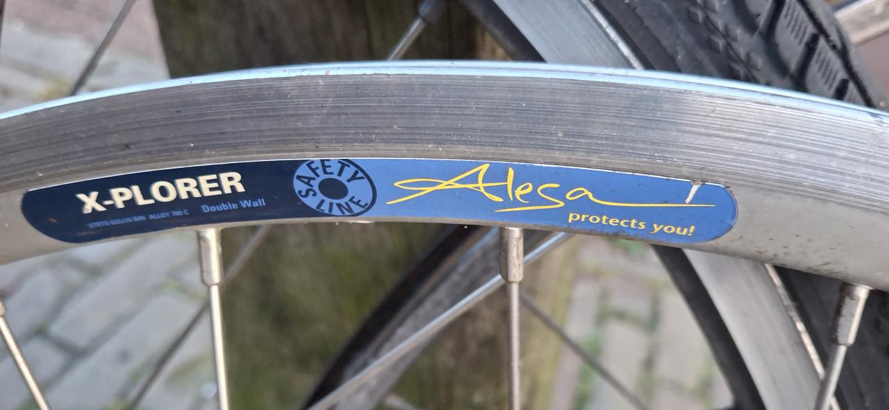 ZES Fietswielen maat 28 inch snelspanner montage