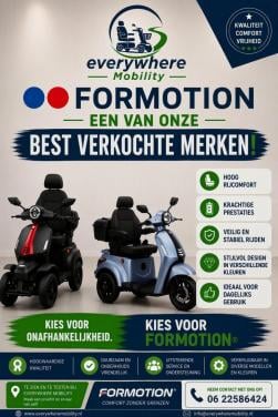 ⭐ For Motion Scootmobielen – Snel, Comfortabel en Betaalbaar