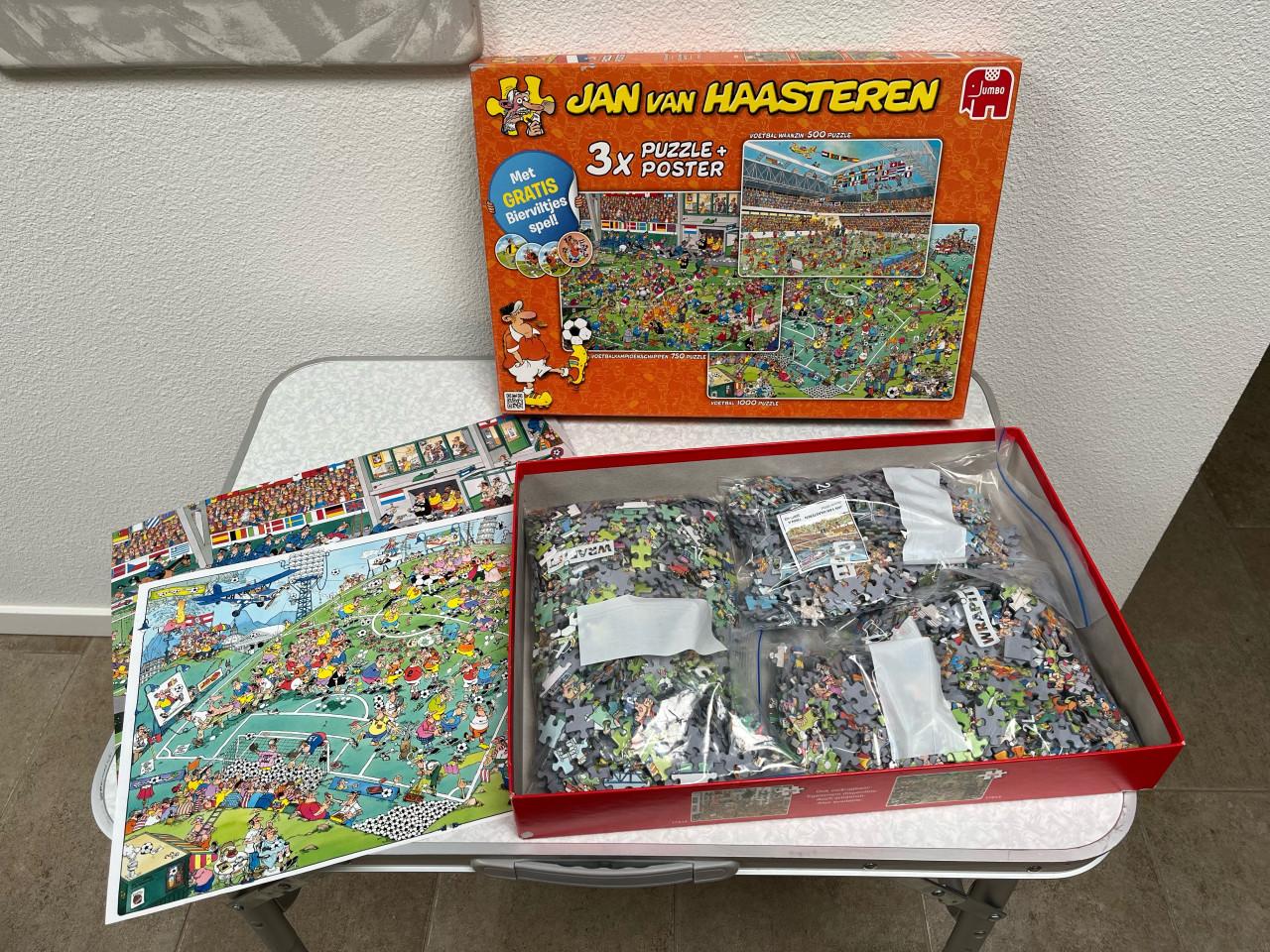 Puzzeldoos 500-750-1000 Jan van Haasteren