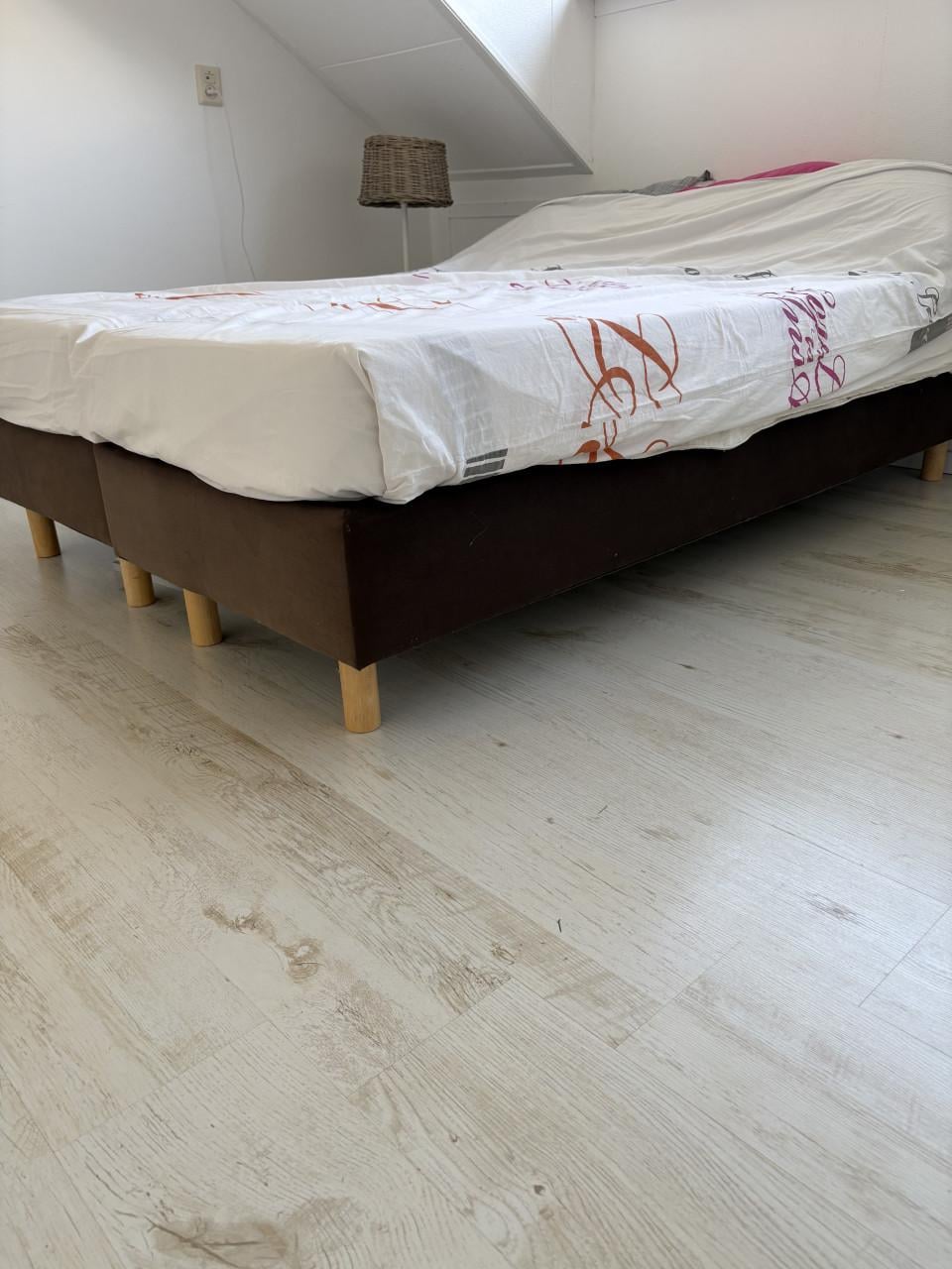 Boxspring bed twijfelaar