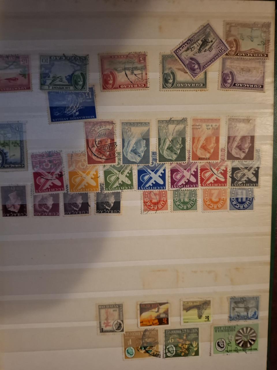 Postzegel verzameling 5 albums