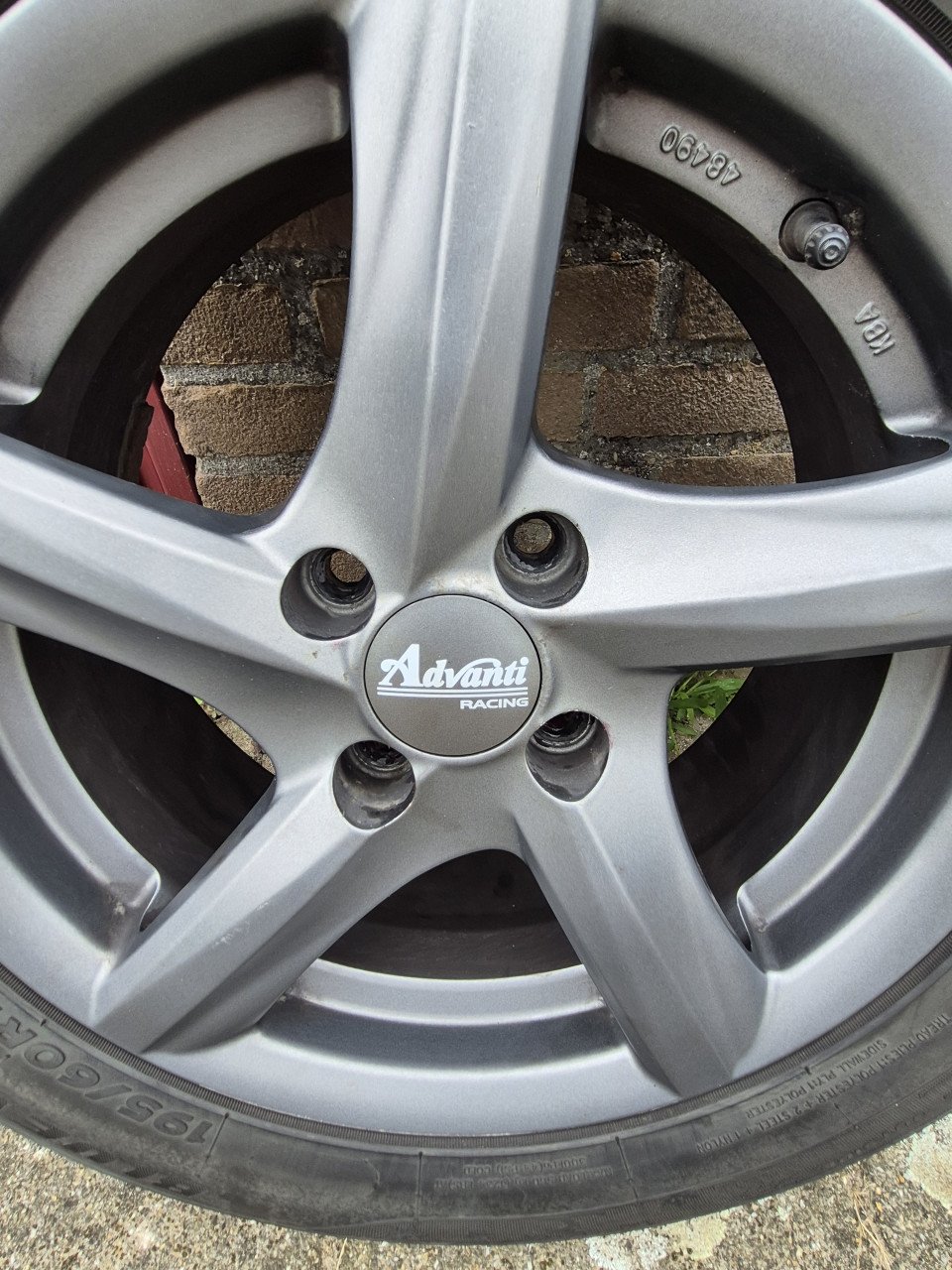Advanti race velgen  15 inch 4* 100