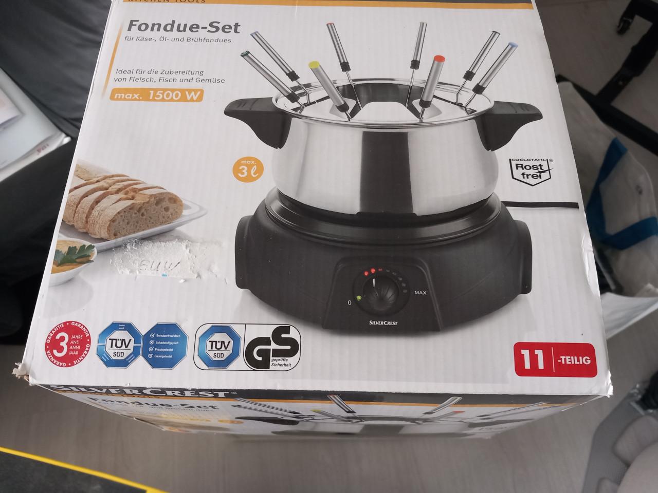 Splinternieuw Fonduepan 1500 W