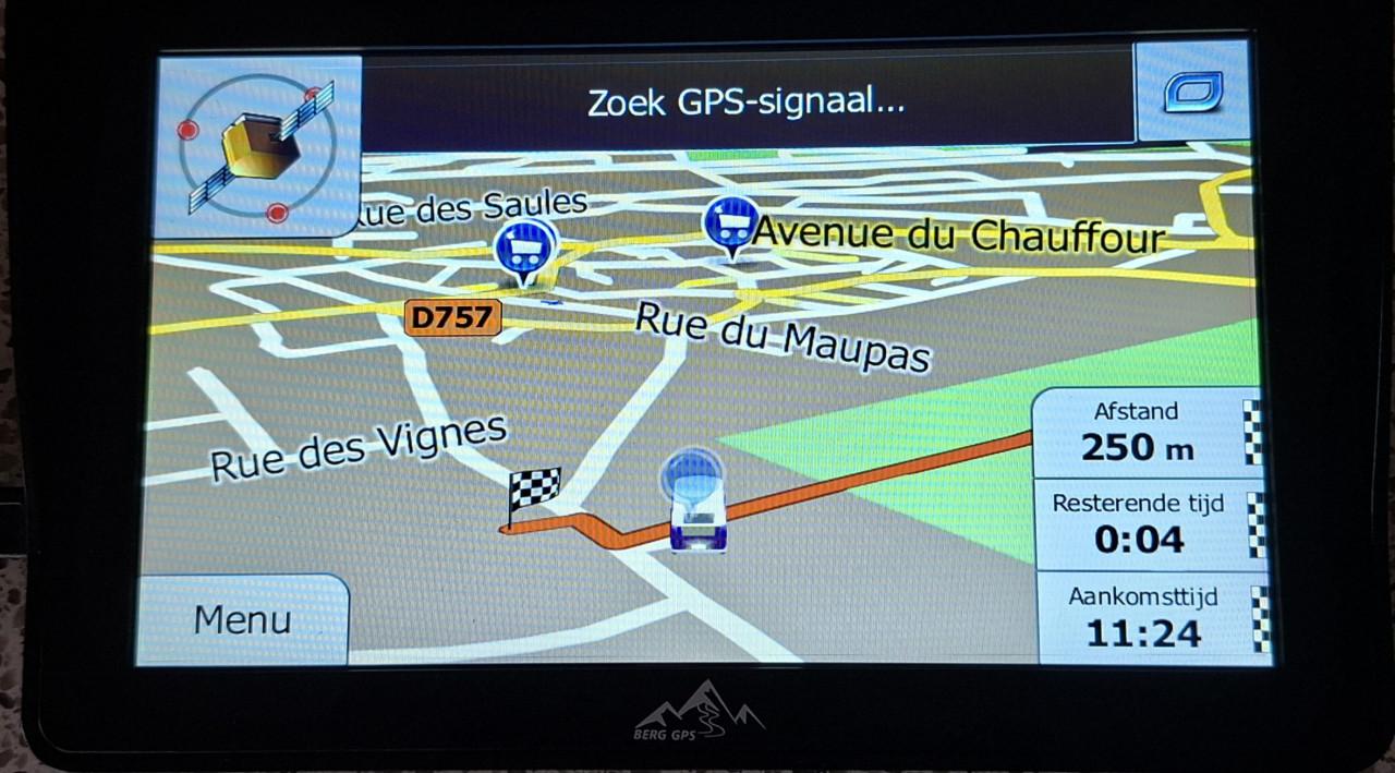 Camper navigatie