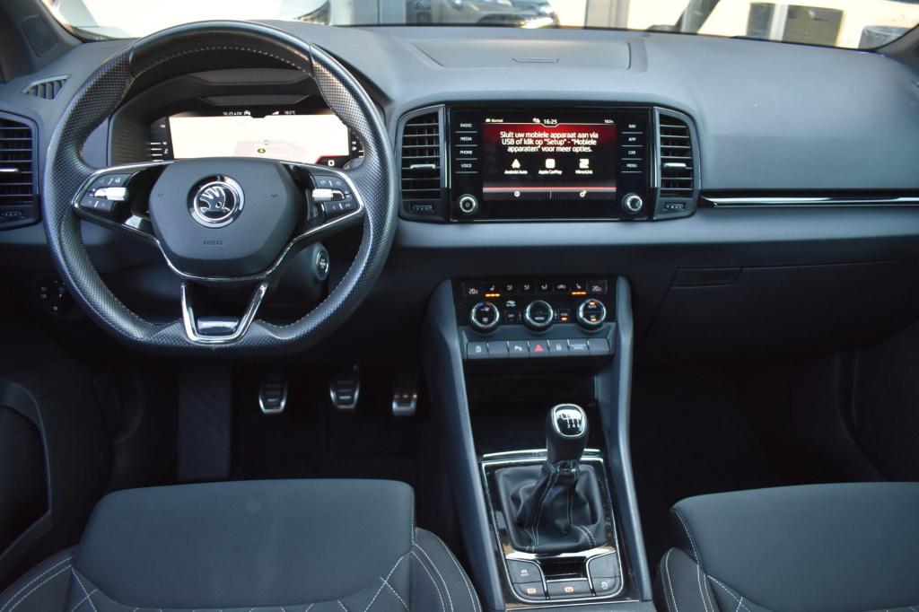 Skoda Karoq 1.5 tsi act sportline | camera | nap | stoelverwarming | apple 