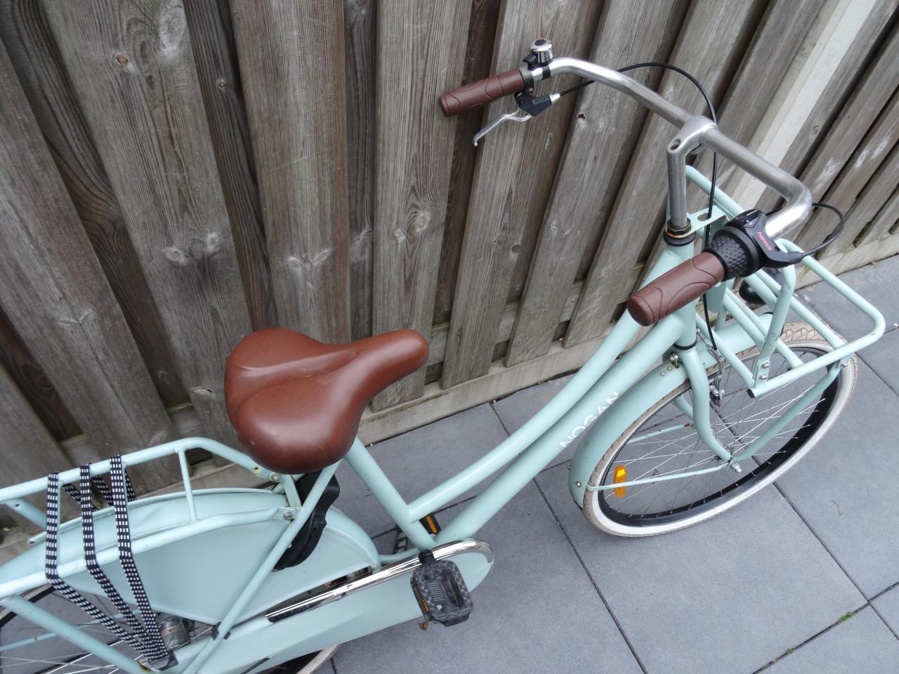 🚲 Nogan Transport Meisjesfiets – 26 inch | Mint Green