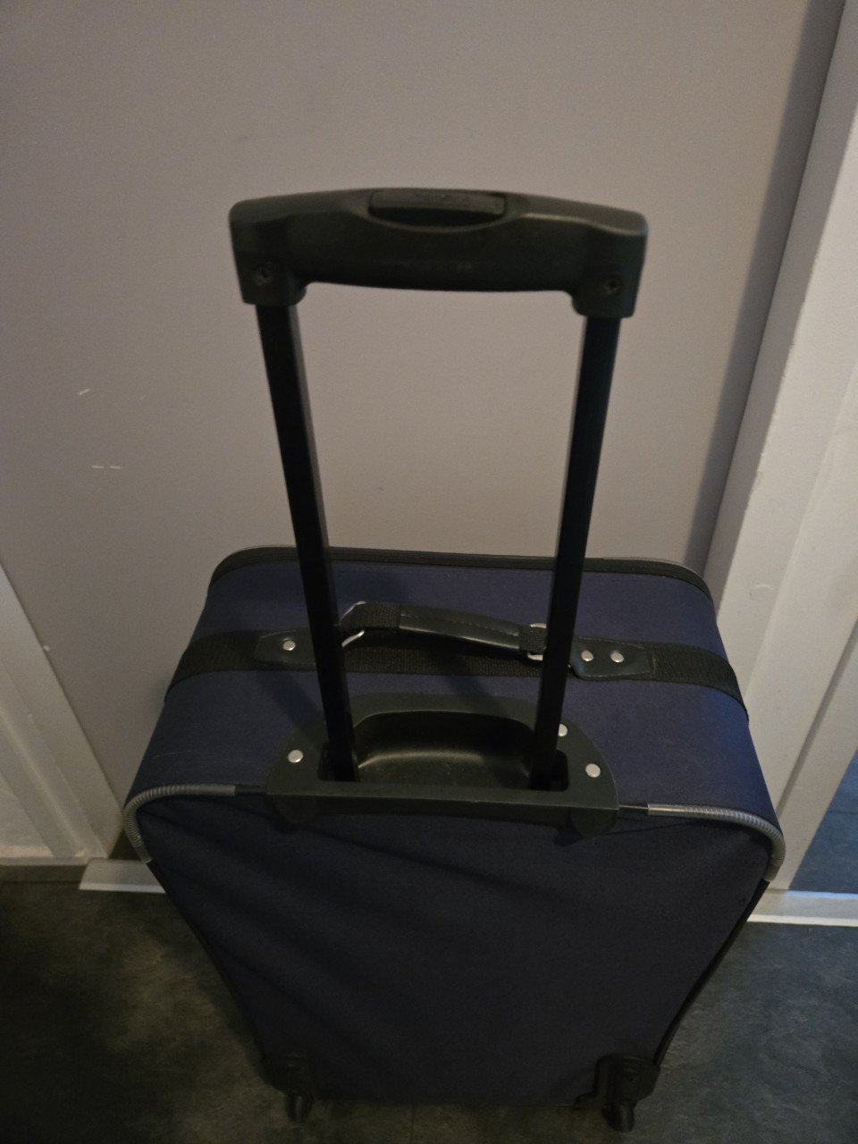 Koffer style traveller 70x43x25 cm Blauw