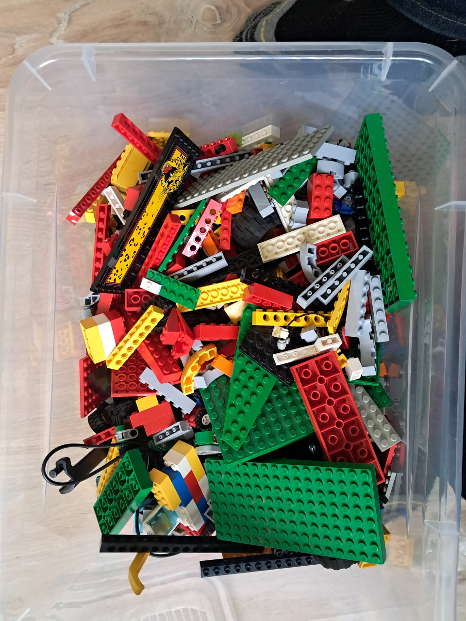 Doos lego stukjes GERESERVEERD